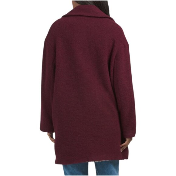 MAGARI Made In Italy Wool Blend Solid Coat - Picture 2 of 2